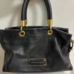 MARC BY MARC JACOBS ブラックレザー バッグ