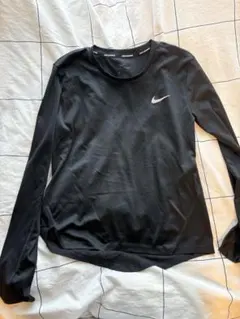 Nike DRI-FIT ブラック長袖トップス S