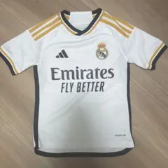 子ども　サッカーウェア シャツ adidas レアルマドリード　130