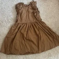 ZARA♡フリルベージュチュニック