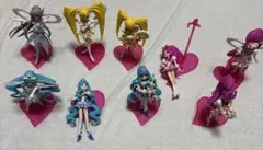 ハートキャッチプリキュア　フィギュア 9点セット