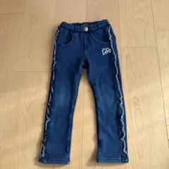 Lee 裏起毛　デニム調パンツ　100センチ