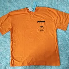 新品 メンズM I'm GIAN ジャイアン ポケット付Tシャツ 橙のサムネイル