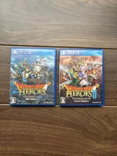 PS4 ドラゴンクエストヒーローズ 1・2 セット 美品 ディスク傷なし