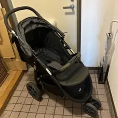【りゅ様専用】Joie ブラック ベビーカー 折りたたみ可能