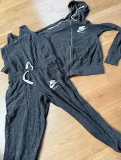 Nike ジャージ上下セット ダークグレー S/M