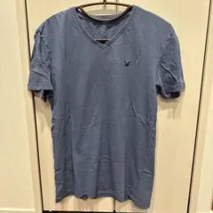 コットンTシャツ　ブルー