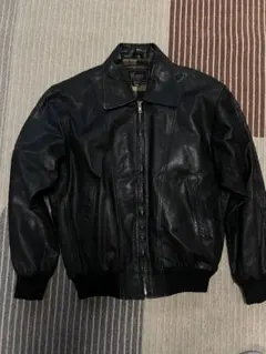 ビンテージ　レザージャケット 本革 ブルゾン　スポーツジャケット　最終値下げ