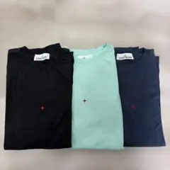 STONE ISLAND MARINA Tシャツ3枚セットブラックミントネイビーのサムネイル