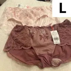 トリンプ　刺繍入りショーツ2点セット Lサイズ