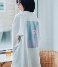 宮川大聖　みやかわくん　Etrarium ロンT 白　花