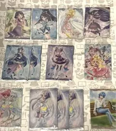 プリキュア ウエハース カード 寒色キュア中心セット さんご マジカル キミプリ