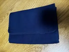 無印良品　母子手帳ケース大　ネイビー　24×17のサムネイル