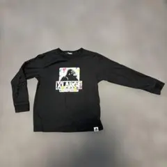 XLARGE KIDS 長袖カットソー ブラック