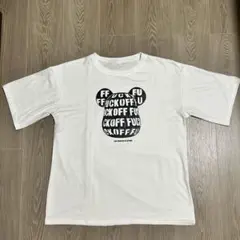 グラフィックT 半袖 白Tシャツ Lサイズ レディース FUCKOFFのサムネイル