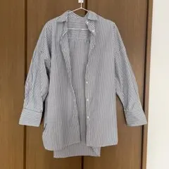 coca コカ ストライプオーバーサイズシャツ 春服 レディース