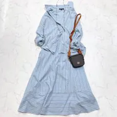 現行2023✨アンタイトル セットアップ シャツワンピース風 大きいサイズ 44