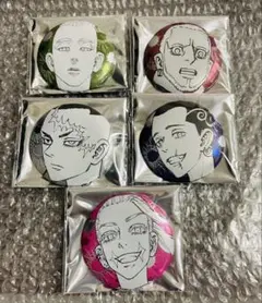 三途 武藤 他 東京リベンジャーズ マイキーマート メタリック缶バッジ