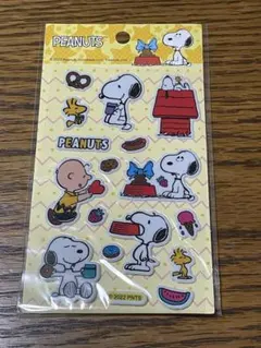 SNOOPY スヌーピー　ぷっくりシール　1セット