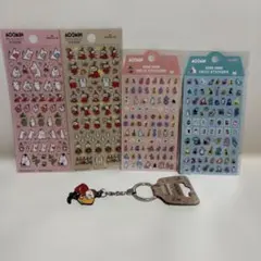 Moomin ミニデコステッカー4枚セット