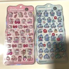 ボンボンドロップシール ハローキティ ハンギョドン ちゅるきら