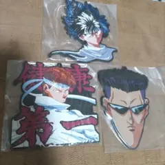 幽遊白書　一番くじ　まとめ売り　ラバーコースター　飛影　桑原和真　戸愚呂