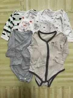 ベビー　肌着ロンパース　5点セット 70
