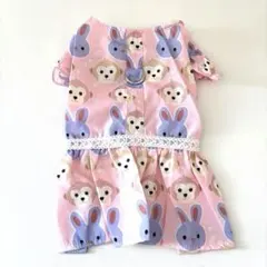 【L】犬服 ワンピース 春夏人気 ファッション お散歩 お出かけ