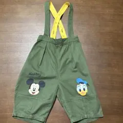 子ども用サロペット　ディズニー　ミッキー　ドナルド　110 100周年記念