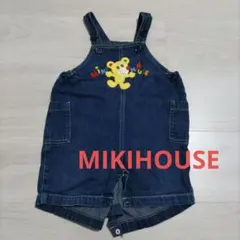 ミキハウス デニムロンパース 95cm未満