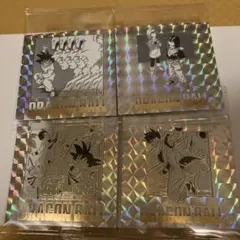 ドラゴンボール40周年記念　シールウエハース2　 10巻15巻 30巻41巻