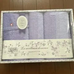 新品未使用   西川リビング  今治タオル3枚セット