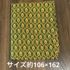 EMCHIT タイ製 バティック柄 コットン生地 グリーン タイ古式 タイ土産