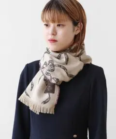 【フランス製】SHAKE RIBBON JAQUARD STOLE TOCCAのサムネイル