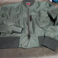 YAMANE MA-1フライトジャケット オリーブグリーン