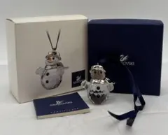 SWAROVSKI スワロフスキー　雪だるま　オーナメント　置物