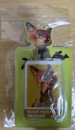 ディズニー　ズートピア　ニックワイルド　トレカホルダー　フォトカードケース