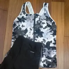 【美品】ハナエモリ 上品 水着セット M〜Lサイズ 未使用品