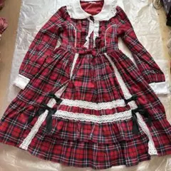 アンドロミオ タータンチェック柄ワンピース - メルカリ