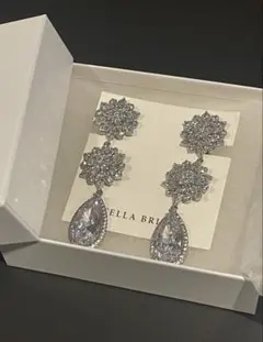 【ウェディング】イヤリング&ティアラセット