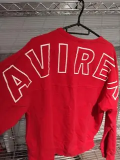AVIREX スウェット レッド Lサイズのサムネイル