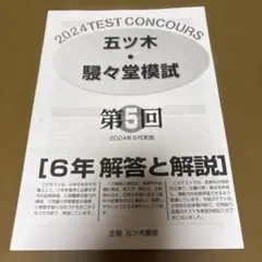 2026年最新】五ツ木駸々堂模試の人気アイテム - メルカリ