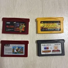 ゲームボーイアドバンスソフト　4本セット動作確認済み