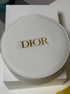 Dior 円形ポーチ ホワイト
