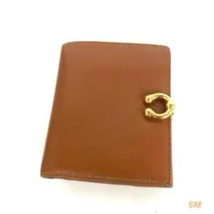 CAFUNE レザー 二つ折り財布 ブラウン CAFUNE 二つ折り財布 ブラウン - メルカリ