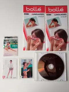 【長期保管品】浅尾美和 写真集特典DVD ビーナスカード3枚 パンフ2冊