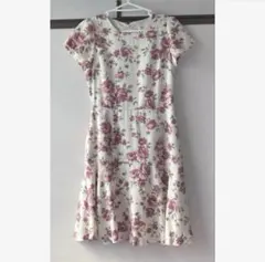 L'est Rose 花柄半袖ワンピース MT