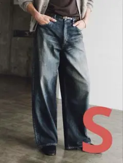 【LIDNM】Heritage Slub Denim Pants Sサイズのサムネイル
