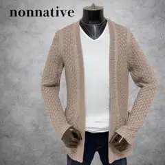 nonnative ロングカーディガン　ローゲージニットカーディガン　シンプルのサムネイル