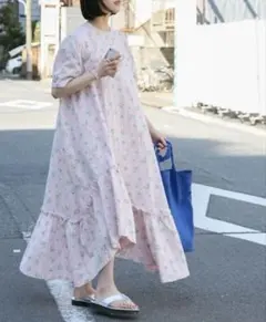 forksy. 花柄　ワンピース　ピンクのサムネイル